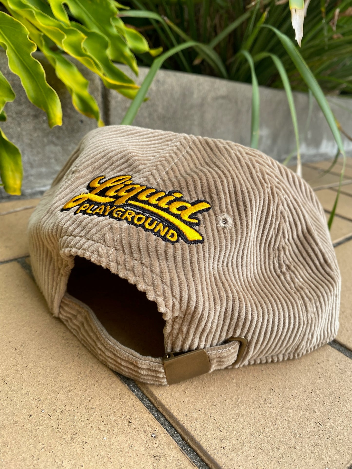 Liquid Playground Surfing Cat Cord Trucker Cap