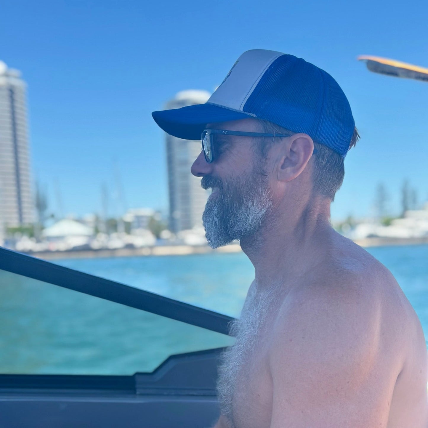 Liquid Playground Surfers Paradise Trucker Cap – Adjustable Comfy Cap