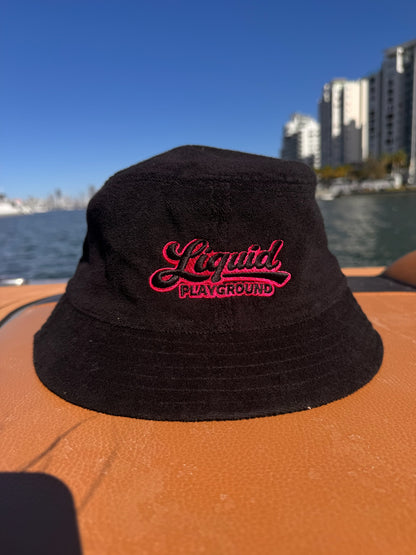 Liquid Playground Surfing Beaver Towelled Bucket Hat