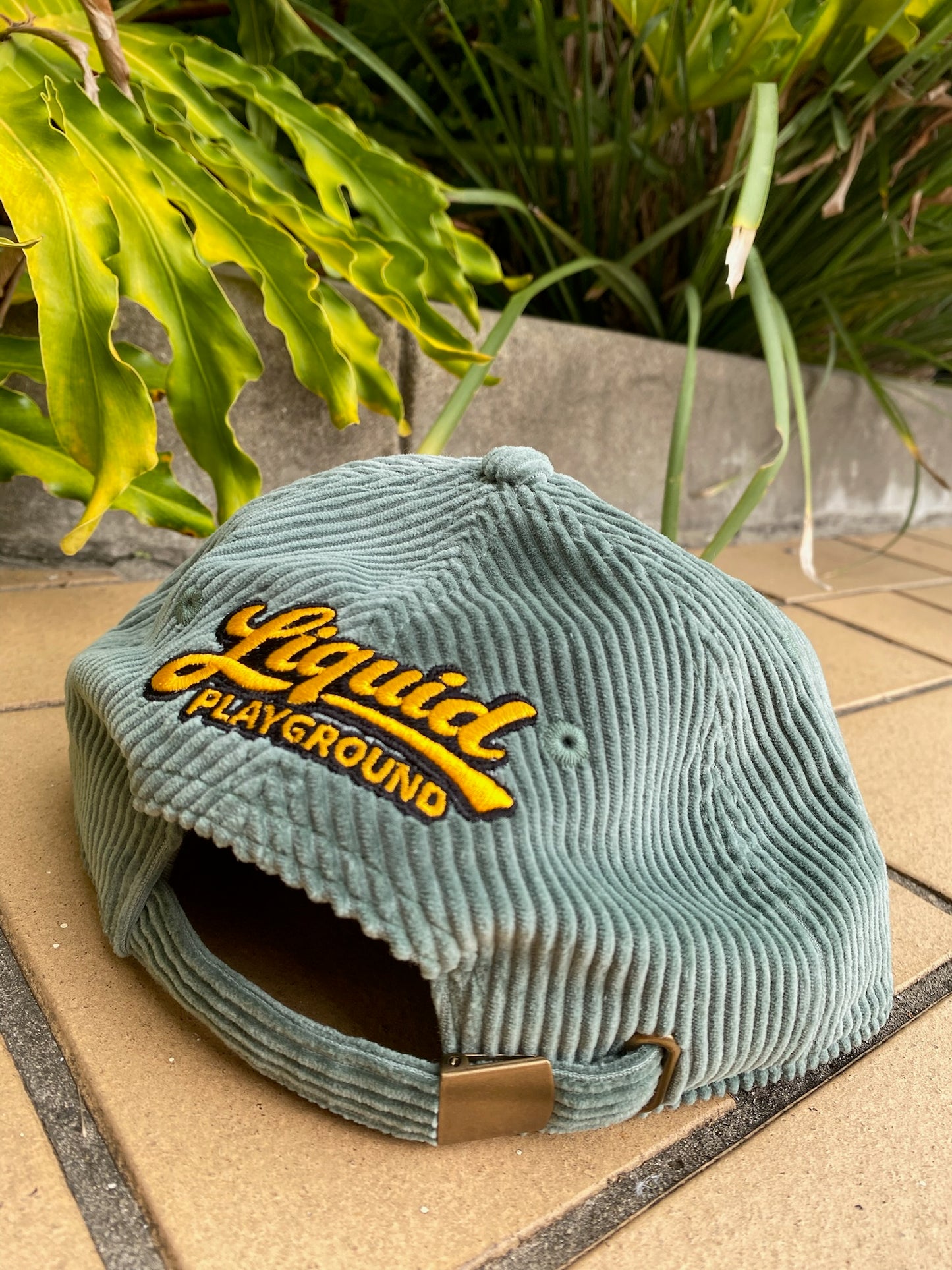 Liquid Playground Surfing Cat Cord Trucker Cap