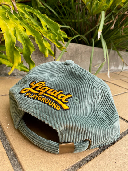 Liquid Playground Surfing Cat Cord Trucker Cap