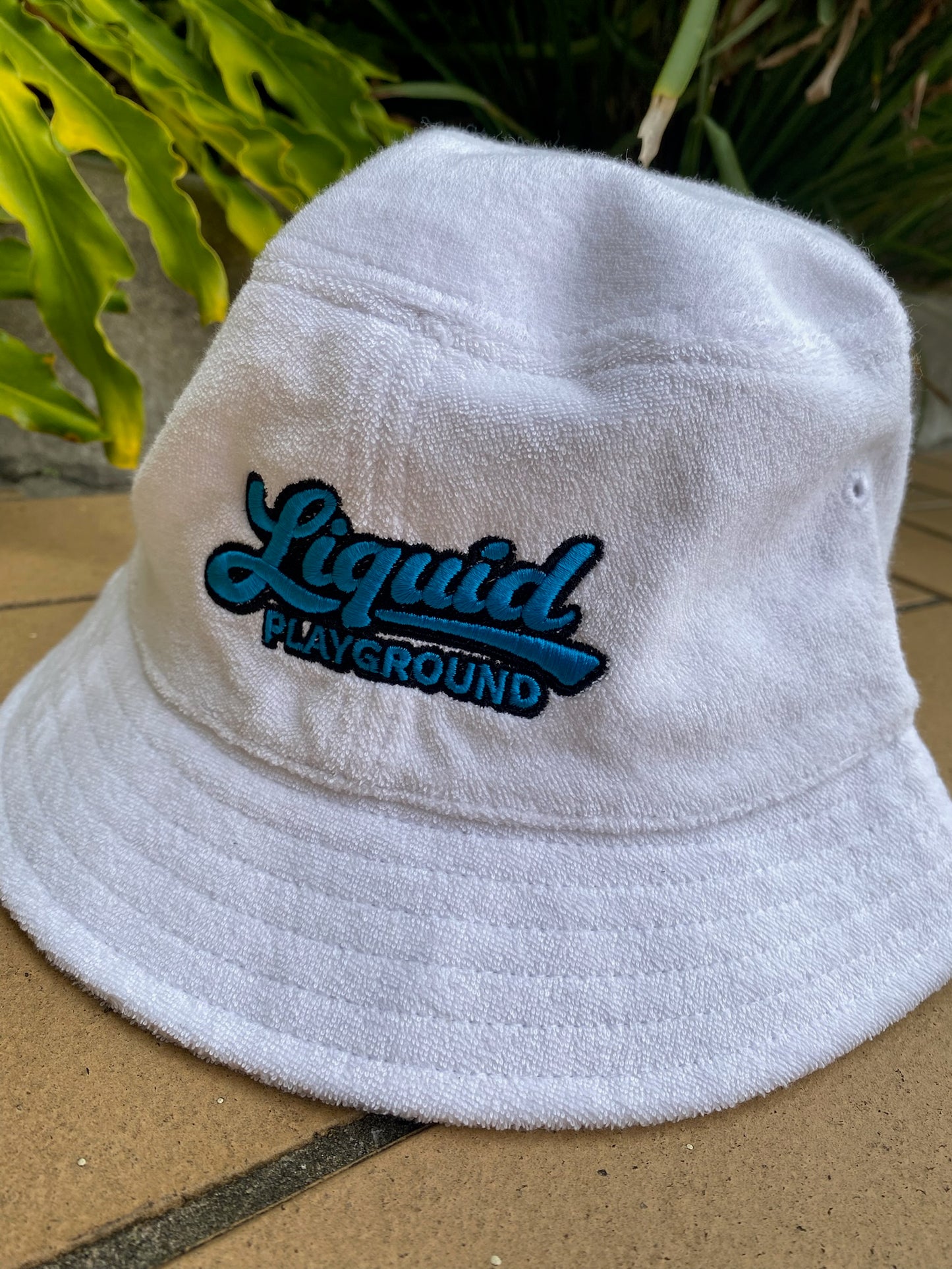 Liquid Playground Surfing Mushroom Towelled Bucket Hat