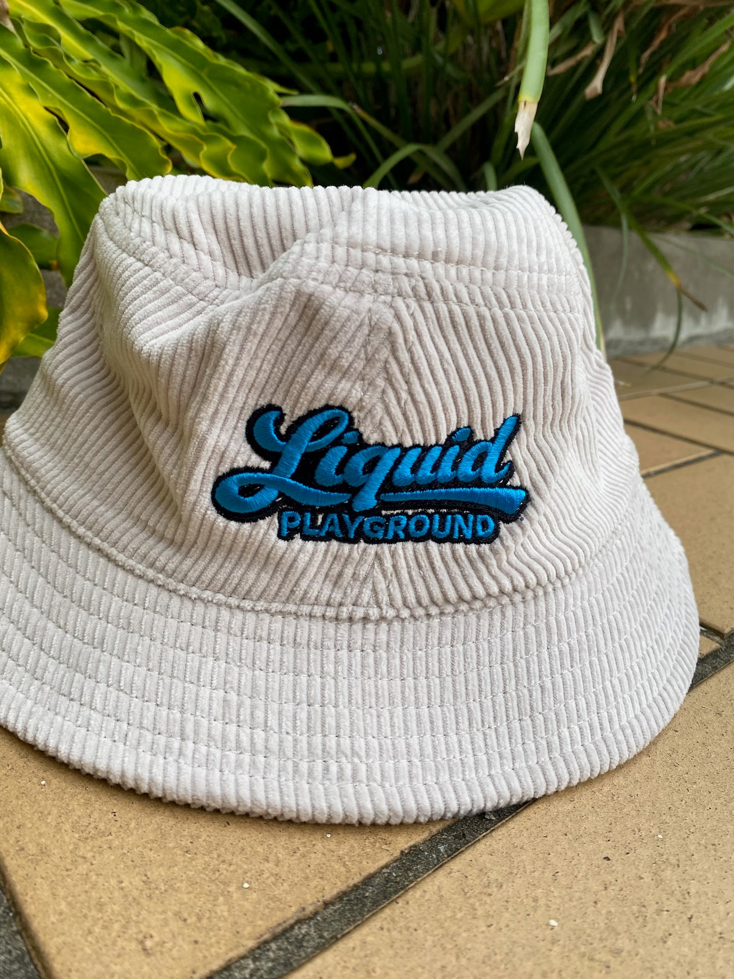 Liquid Playground Surfing Mushroom Cord Bucket Hat