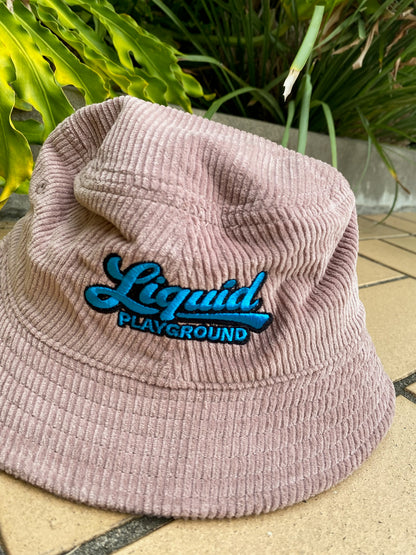 Liquid Playground Surfing Mushroom Cord Bucket Hat