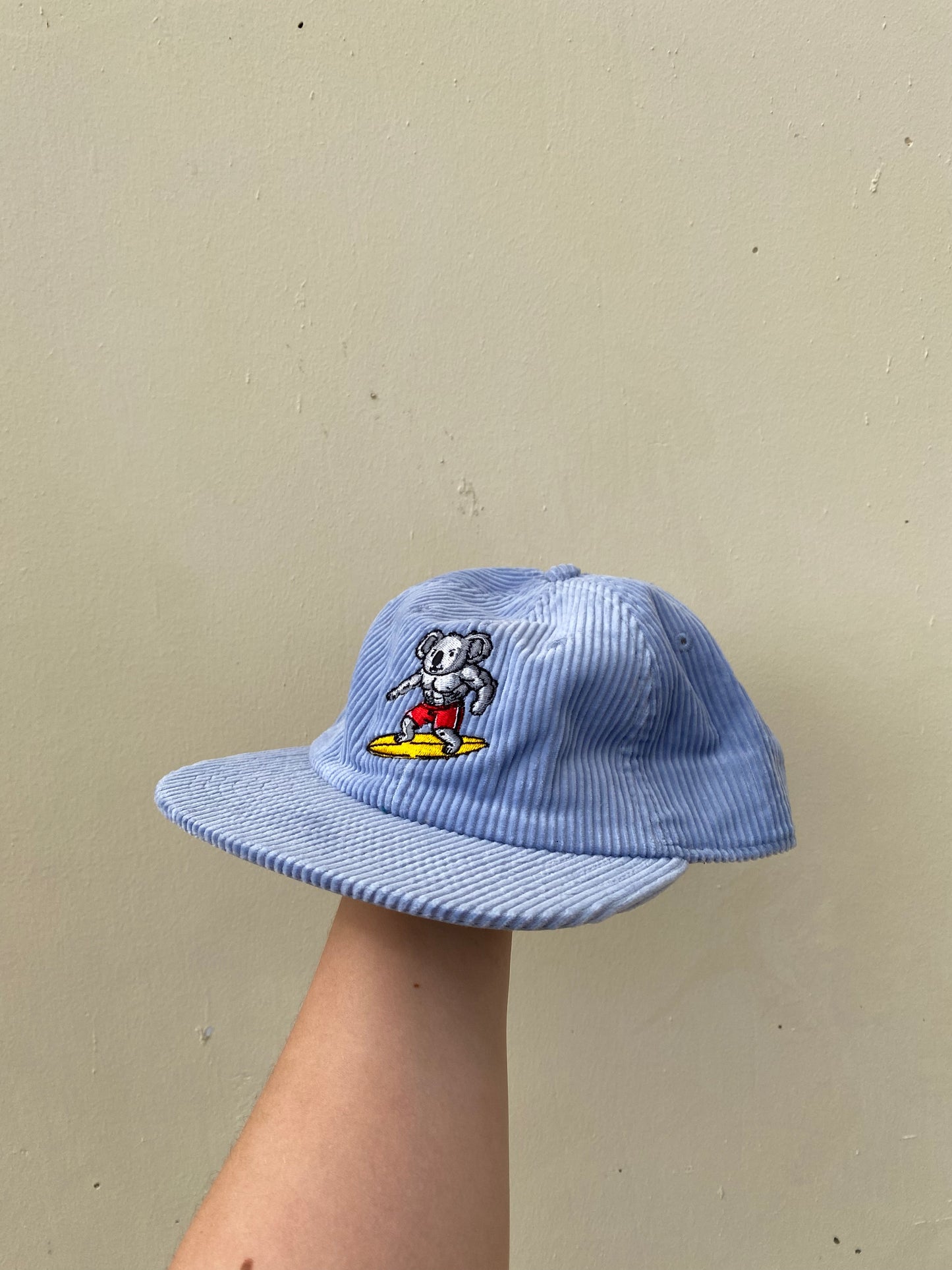 Surfing Koala Cord Cap