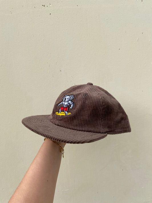 Surfing Koala Cord Cap