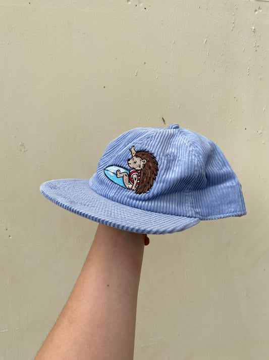 Surfing Hedgehog Cord Cap