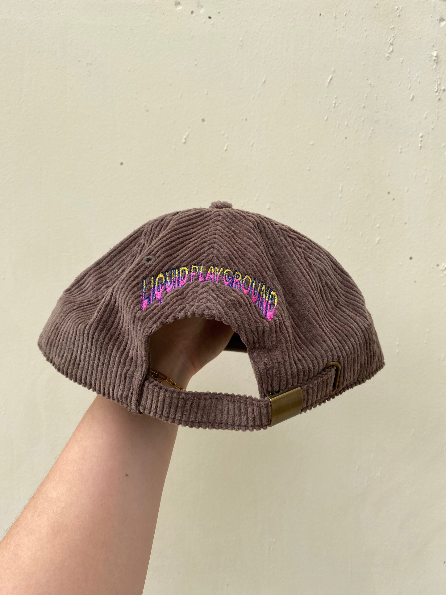Surfing Capybara Cord Cap
