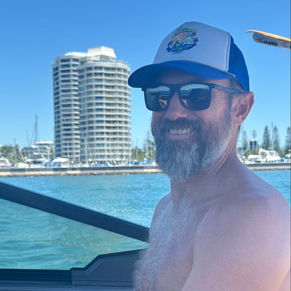 Liquid Playground Surfers Paradise Trucker Cap – Adjustable Comfy Cap