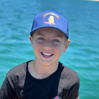 Liquid Playground Surfing Beaver Trucker Cap – Adjustable Comfy Cap
