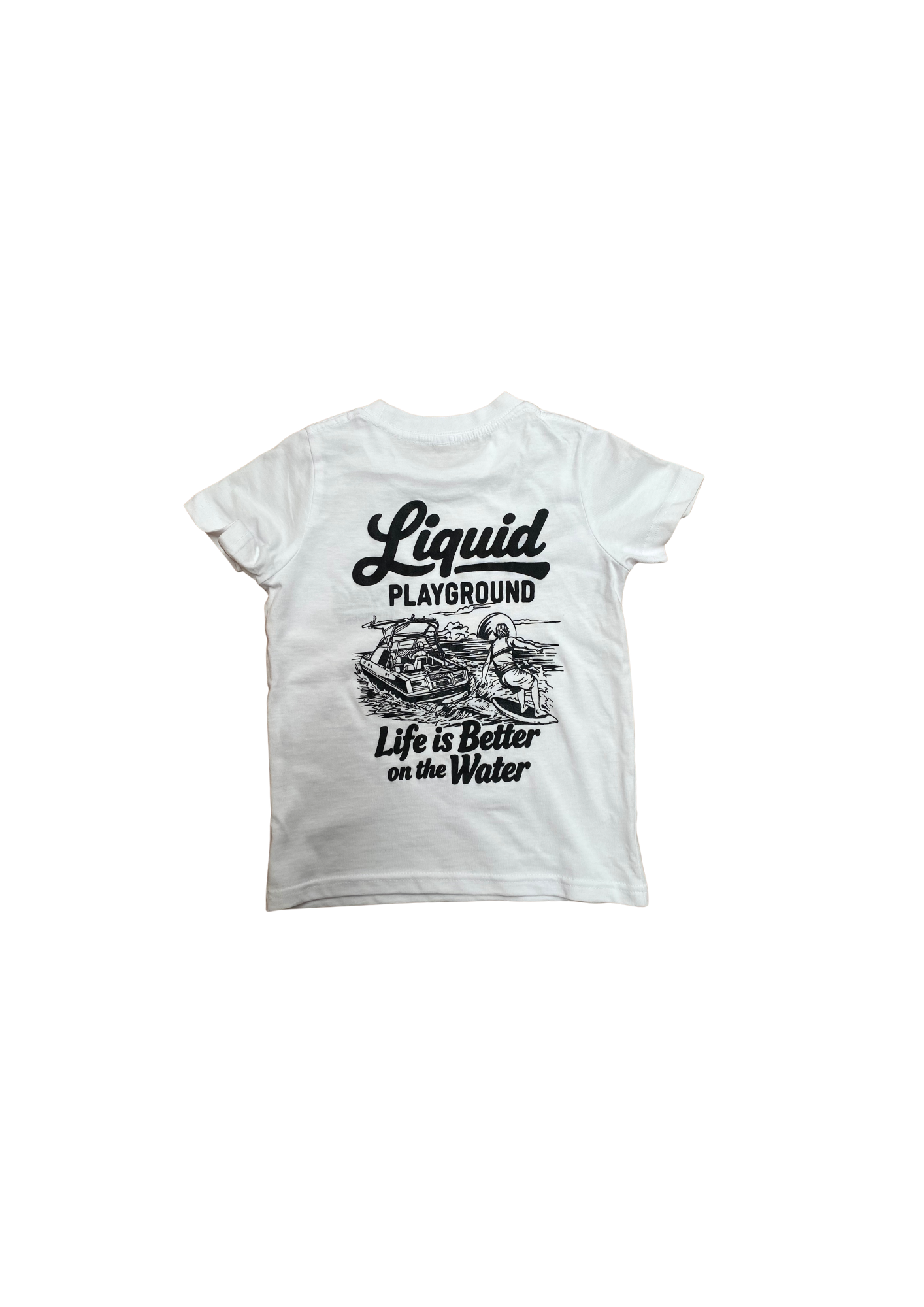 White Kids Tee