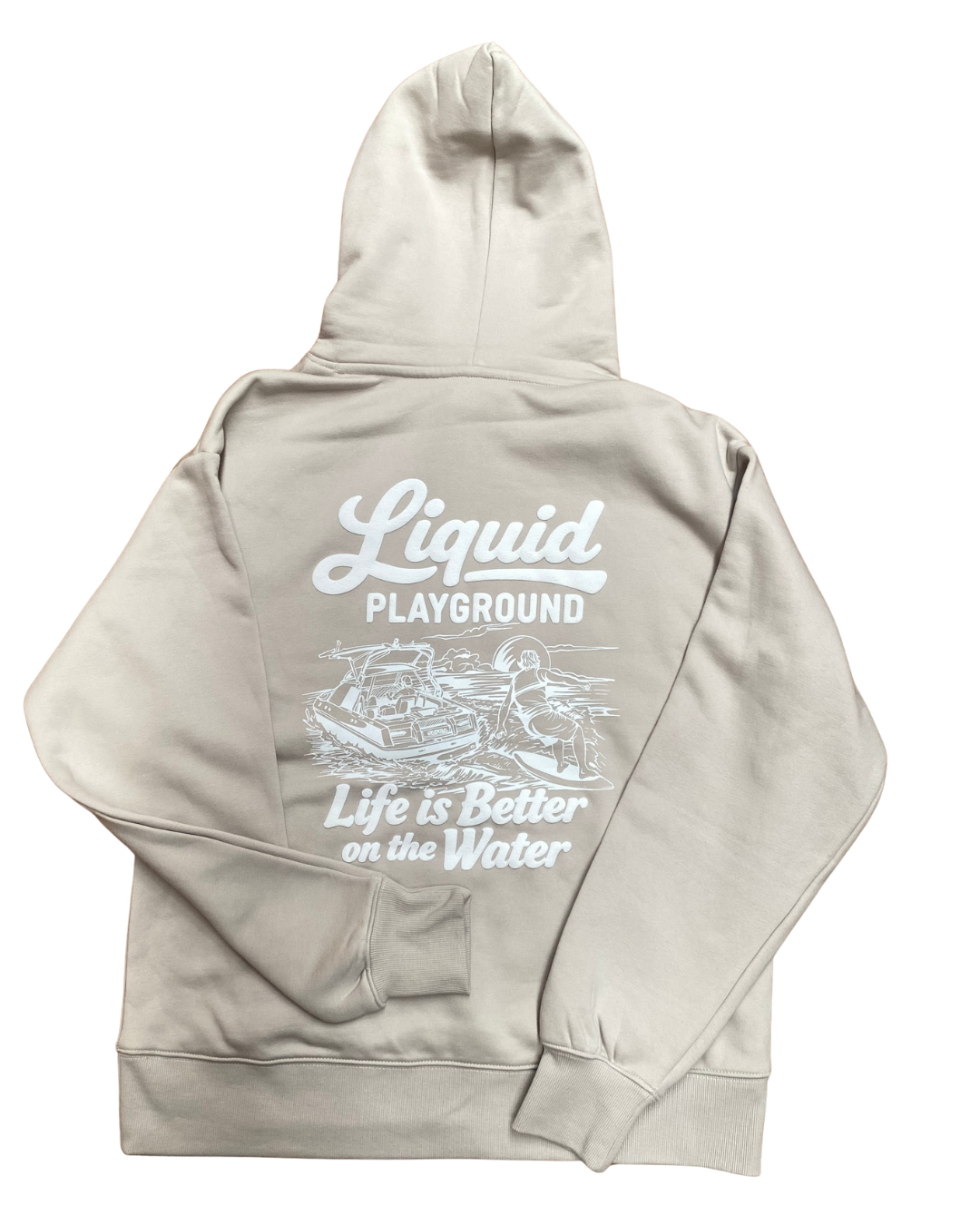 'Wake State' Bone Hoodie