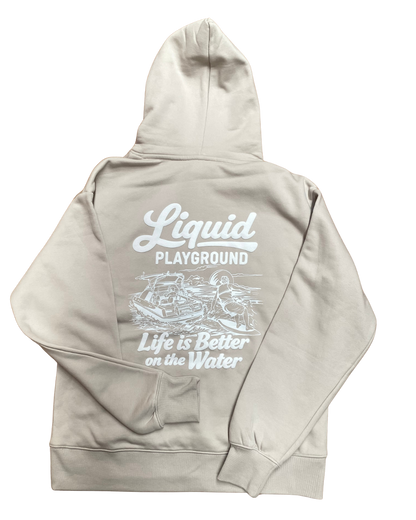 'Wake State' Bone Hoodie
